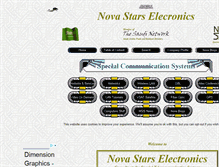 Tablet Screenshot of novastars.com